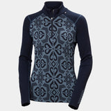 Lifa merino midweight graphique 1/2 zip pour femmes