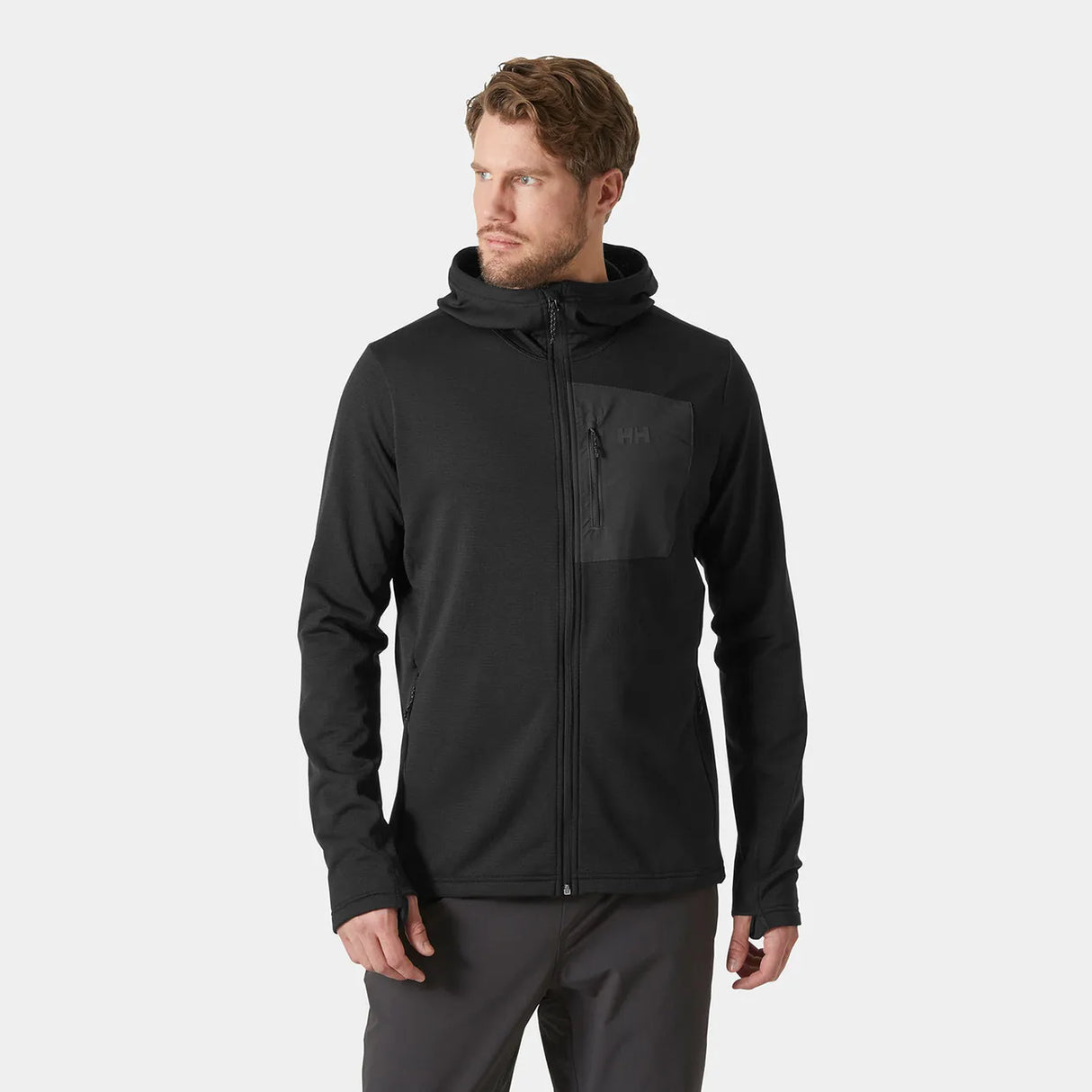 Versalite hooded fleece jacket