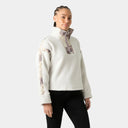 Pull zippé en polaire impériale pour femmes