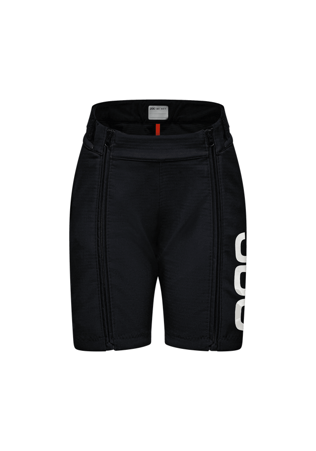 Shorts de course de ski junior Uranium Black