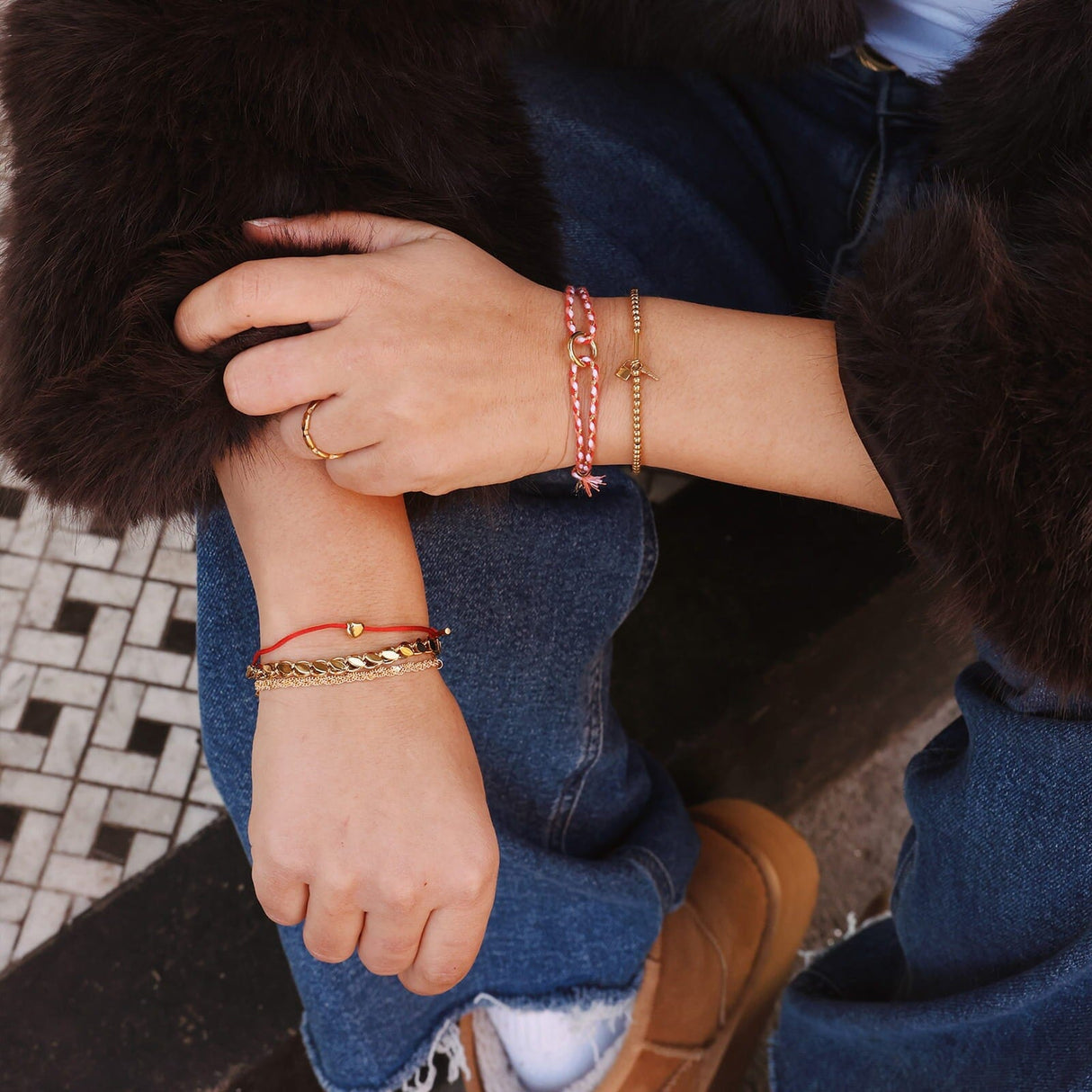 Bracelet à chaîne épaisse