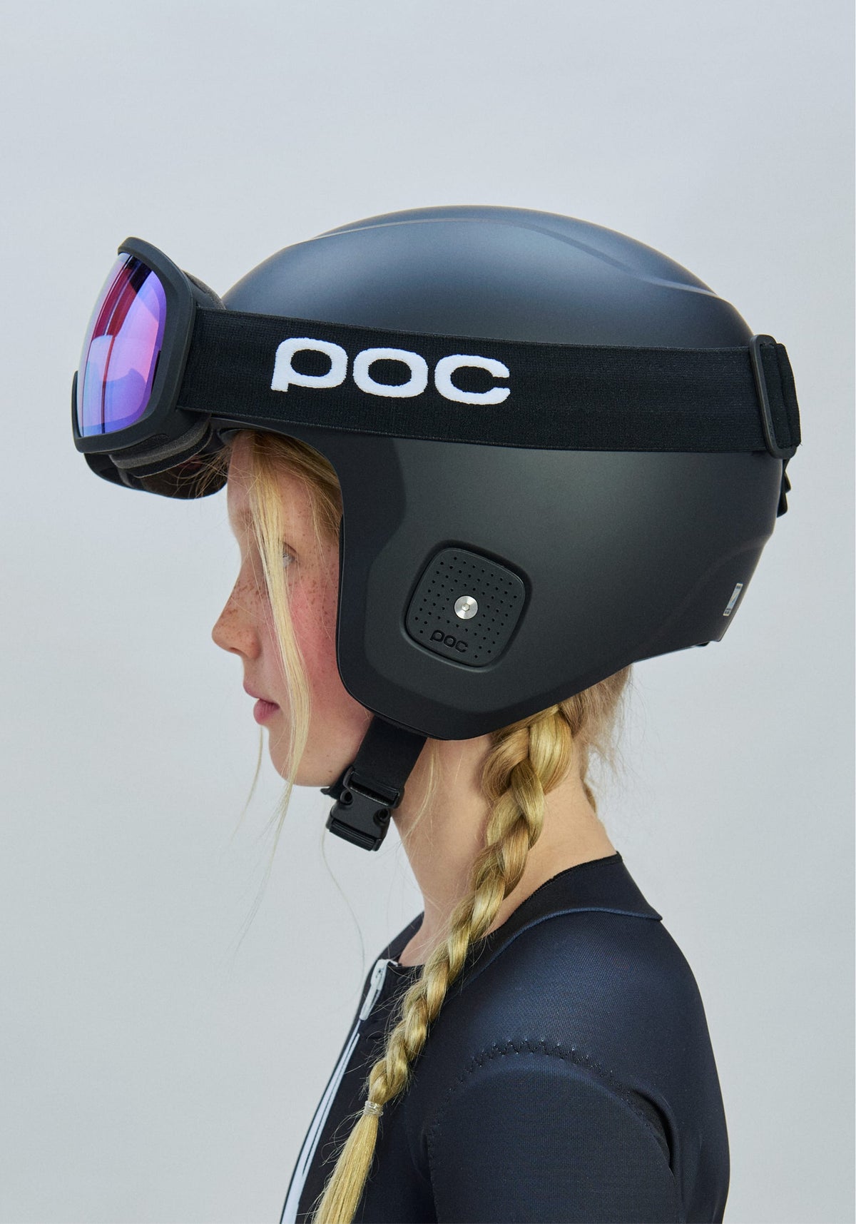 Casque de ski Skull Dura Junior Uranium Black Matt