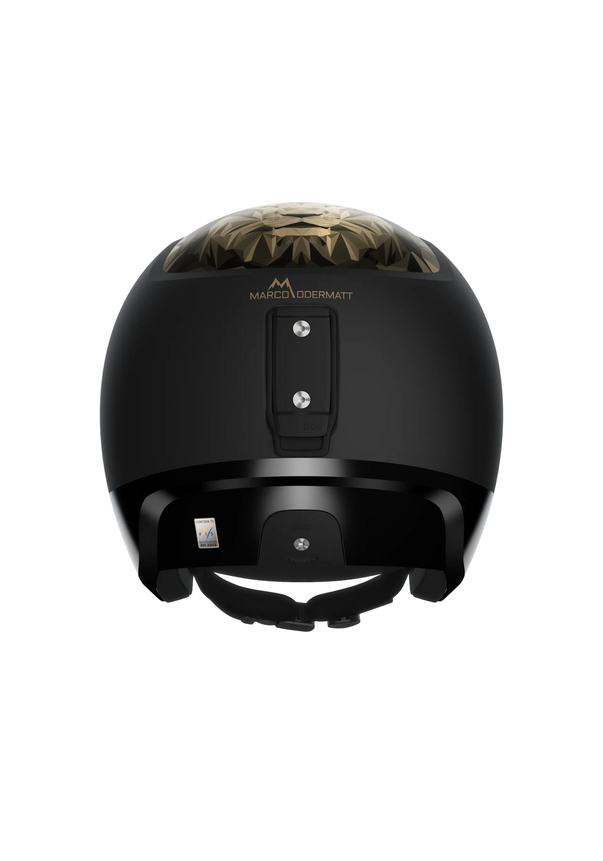 Skull Dura Jr Marco Odermatt Ed. - Uranium Black/Podium Gold