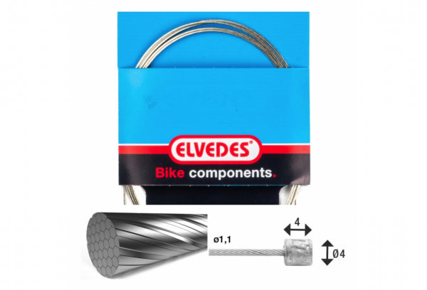 Cable Dérailleur Elvedes Slick 2250mm