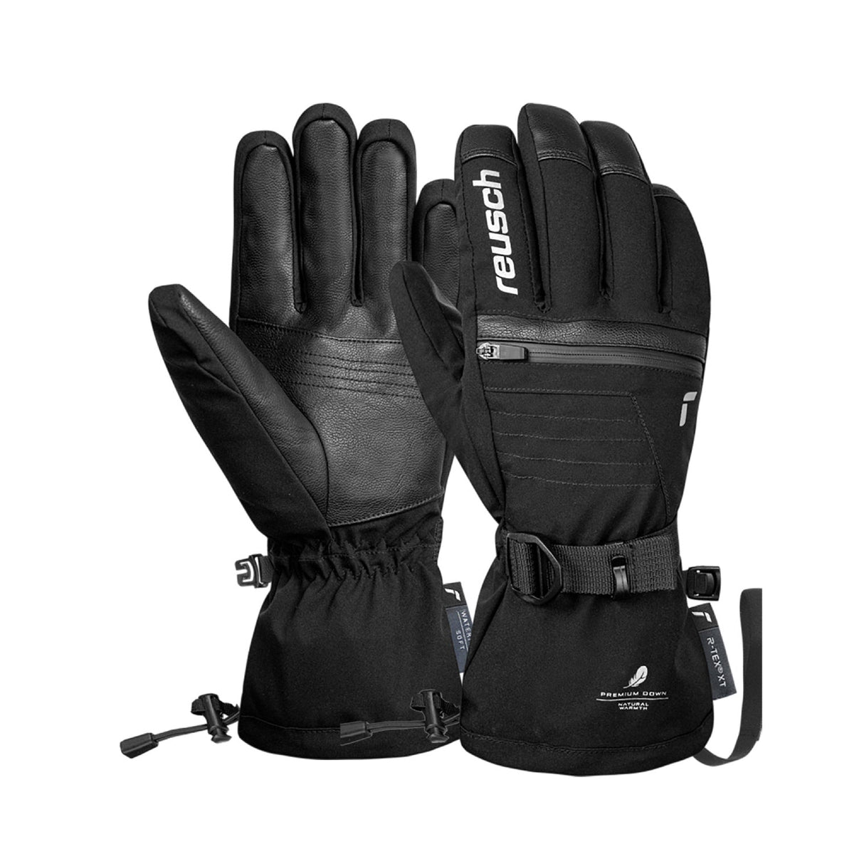 Gants de Ski pour Homme Lando R-TEX XT® – Noir/Argent