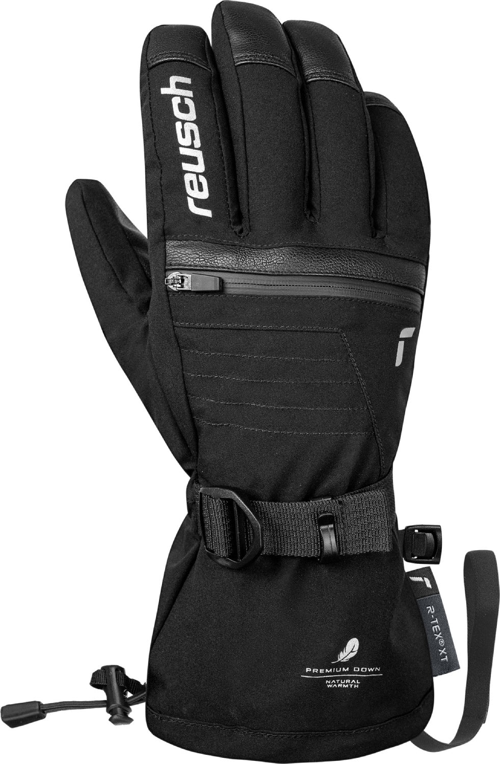 Gants de Ski pour Homme Lando R-TEX XT® – Noir/Argent