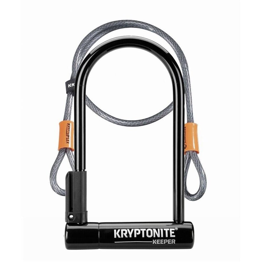 Kryptonite New-U Keeper 12 Standard U-Lock avec 4' Flex