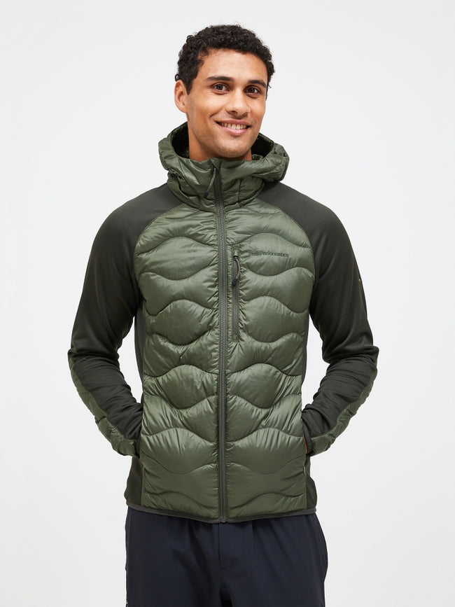 Capuche Hybride en Duvet Helium pour Homme