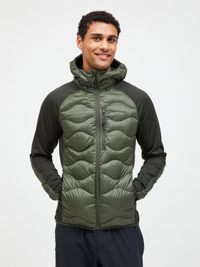Capuche Hybride en Duvet Helium pour Homme