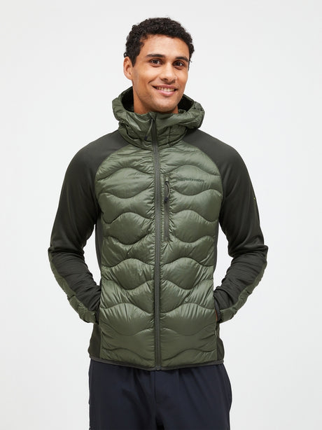 Capuche Hybride en Duvet Helium pour Homme