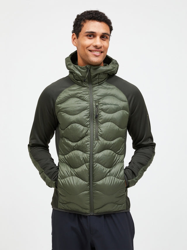 Capuche Hybride en Duvet Helium pour Homme