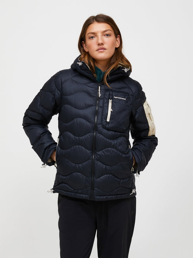 Veste à capuche en duvet Helium Utility pour femme