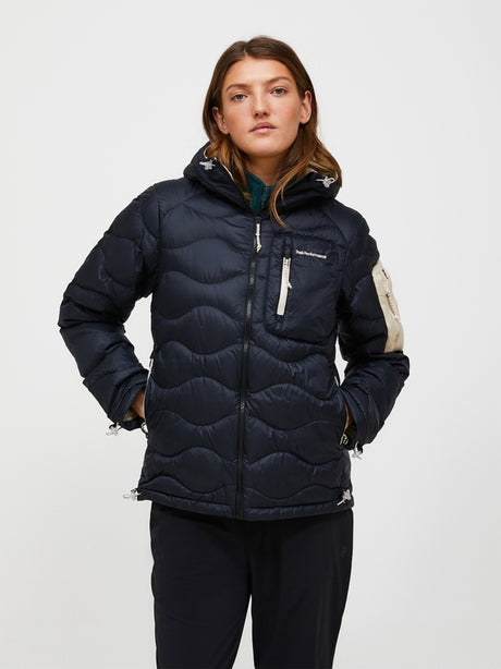 Veste à capuche en duvet Helium Utility pour femme