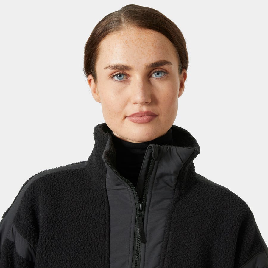 Pull zippé en polaire impériale pour femmes