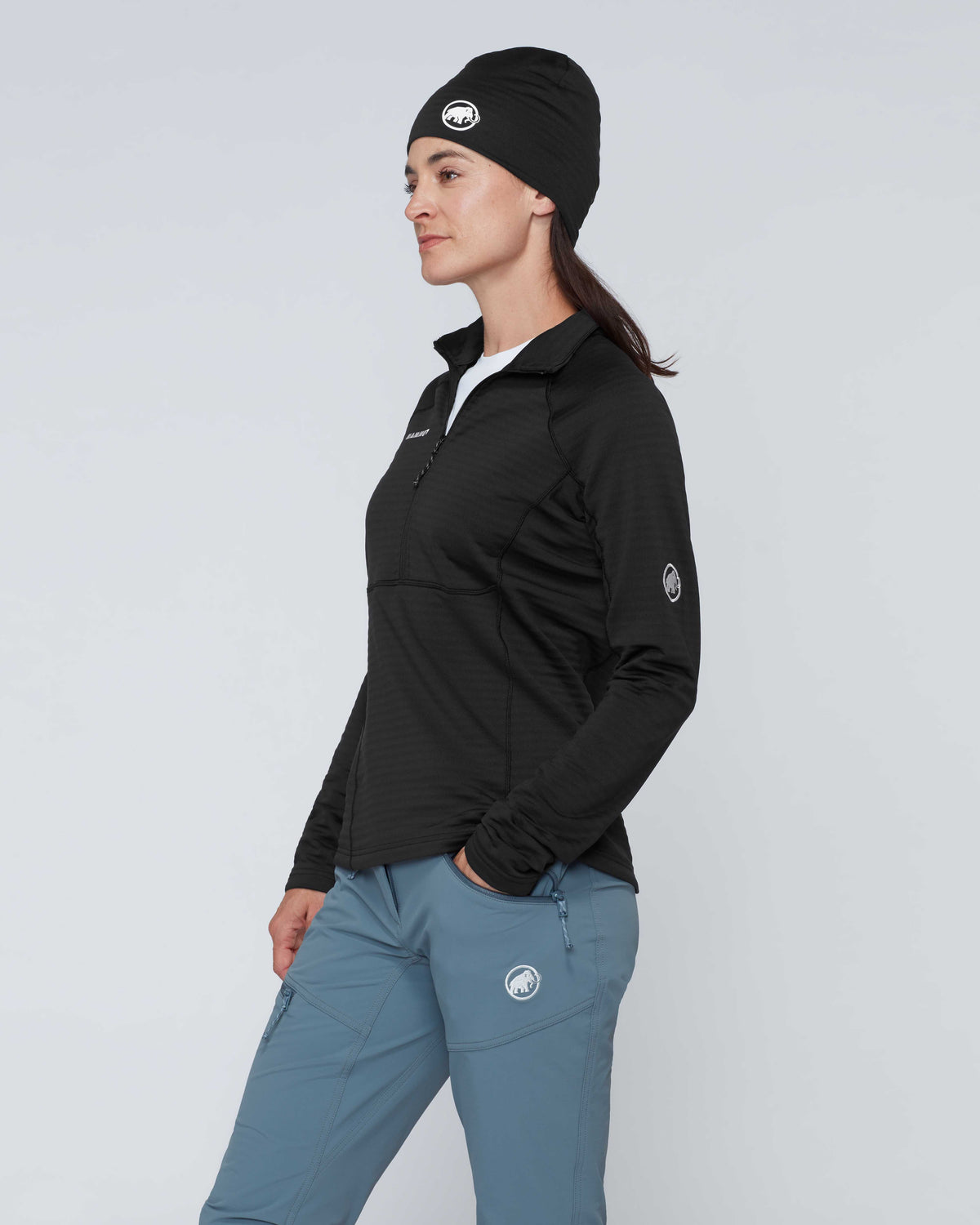 Pull Taiss ML Half Zip Femme