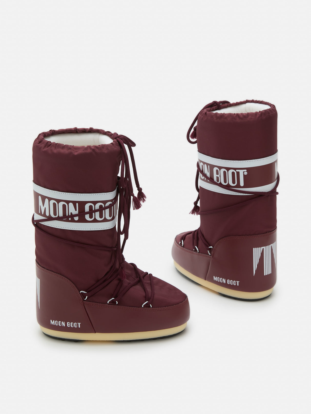 BOTTES ICON EN NYLON BORDEAUX