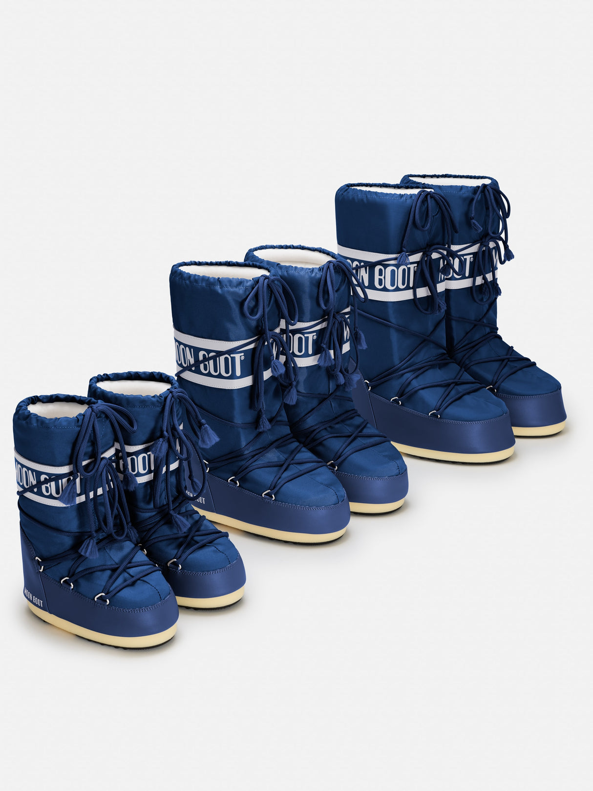 BOTTES ICON BLUE EN NYLON