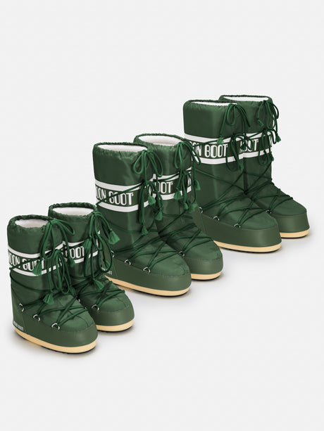 BOTTES ICON EN NYLON VERT