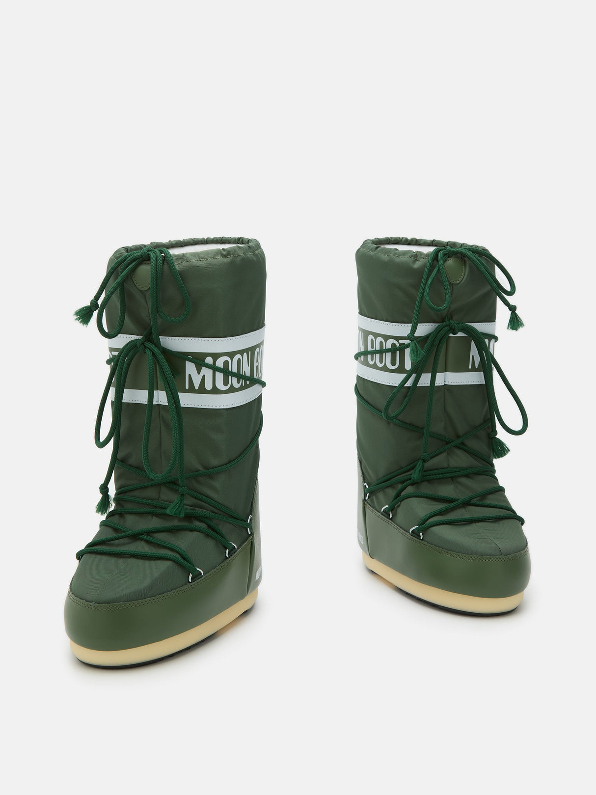 BOTTES ICON EN NYLON VERT