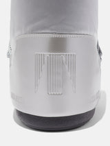 BOTTES ICON GLANCE SILVER EN SATIN