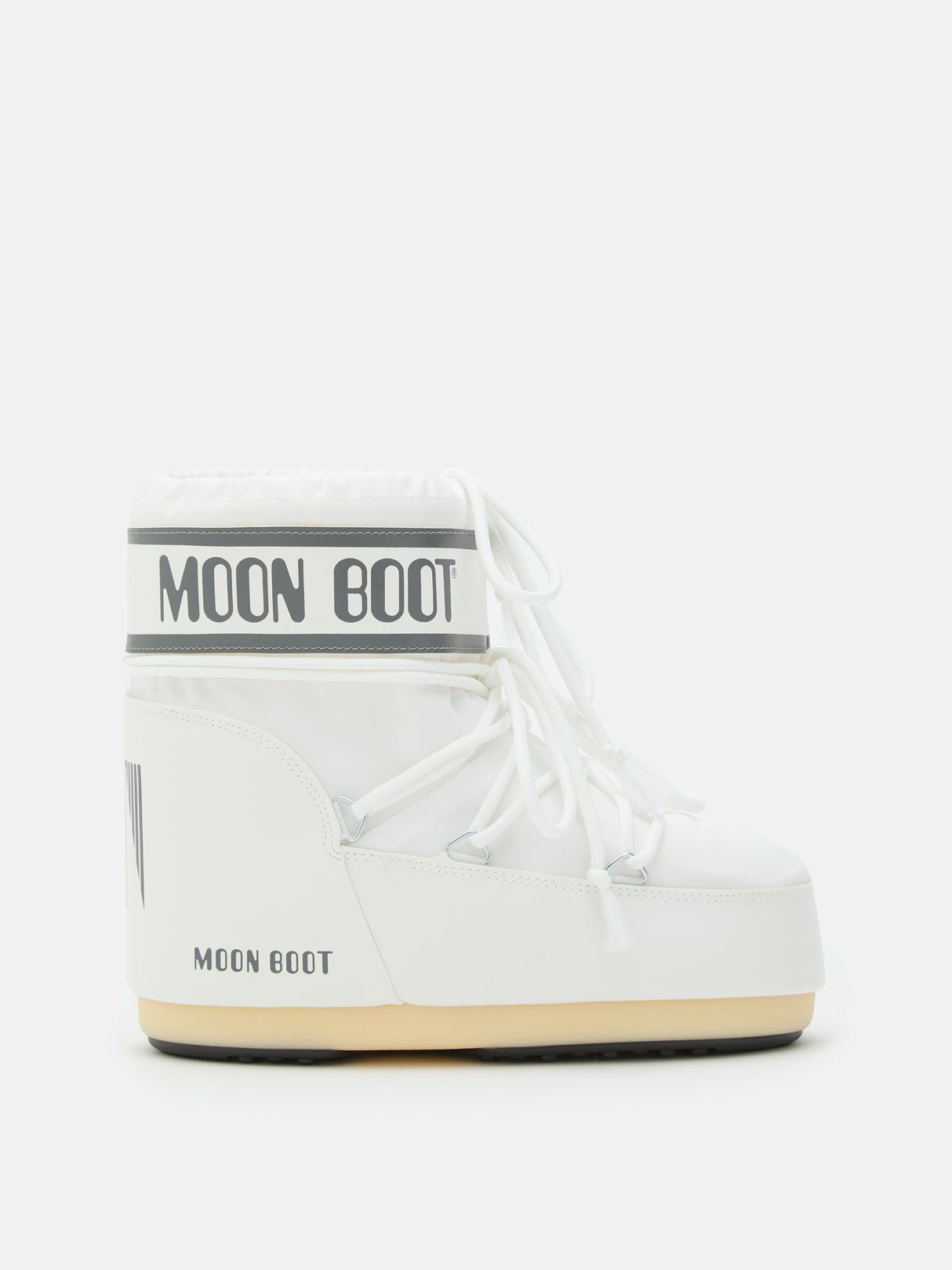 BOTTES ICON LOW EN NYLON BLANC