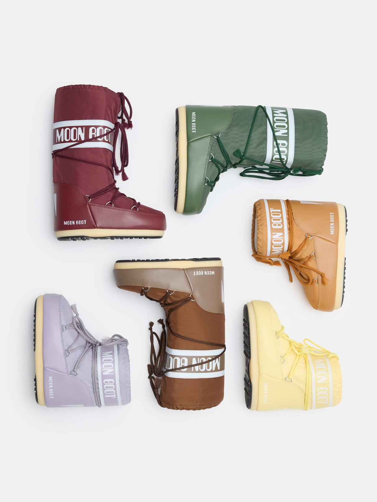 BOTTES ICON LOW EN NYLON LILAS