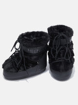 BOTTES ICON LOW BLACK EN FAUSSE FOURRURE