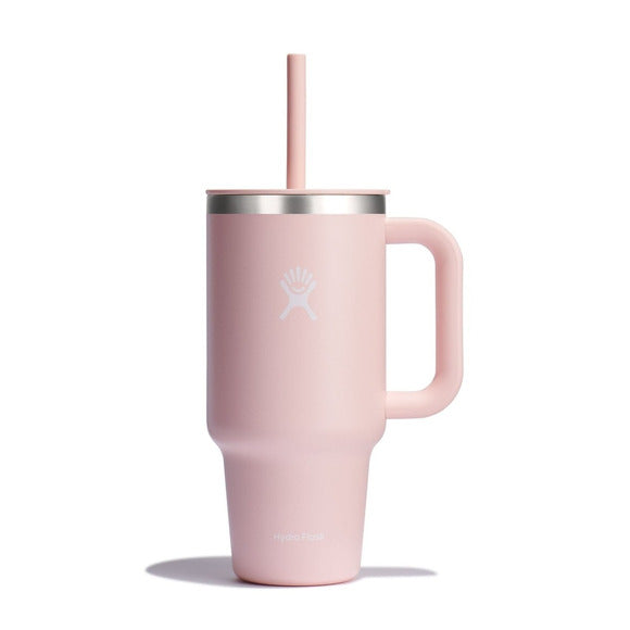Gobelet isotherme de 950 ml avec couvercle à paille