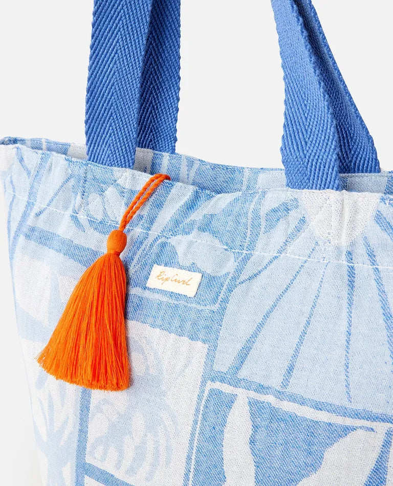 Santorini jacquard 27l tote