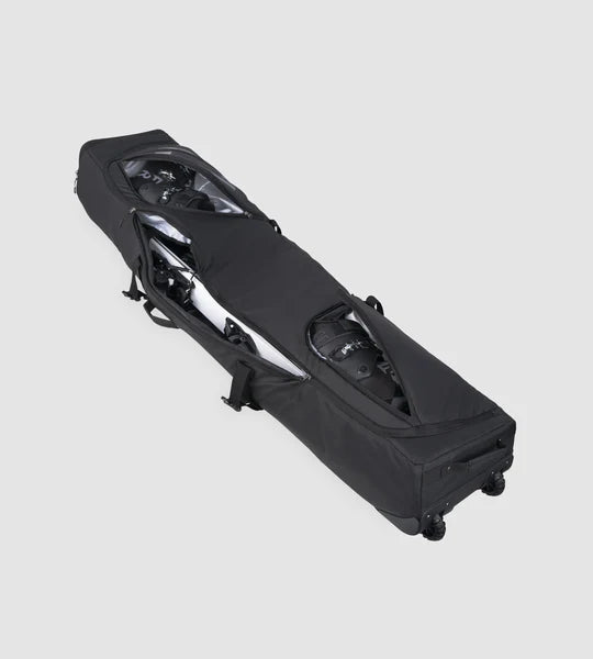 Sac à skis double ajustable sur roulettes
