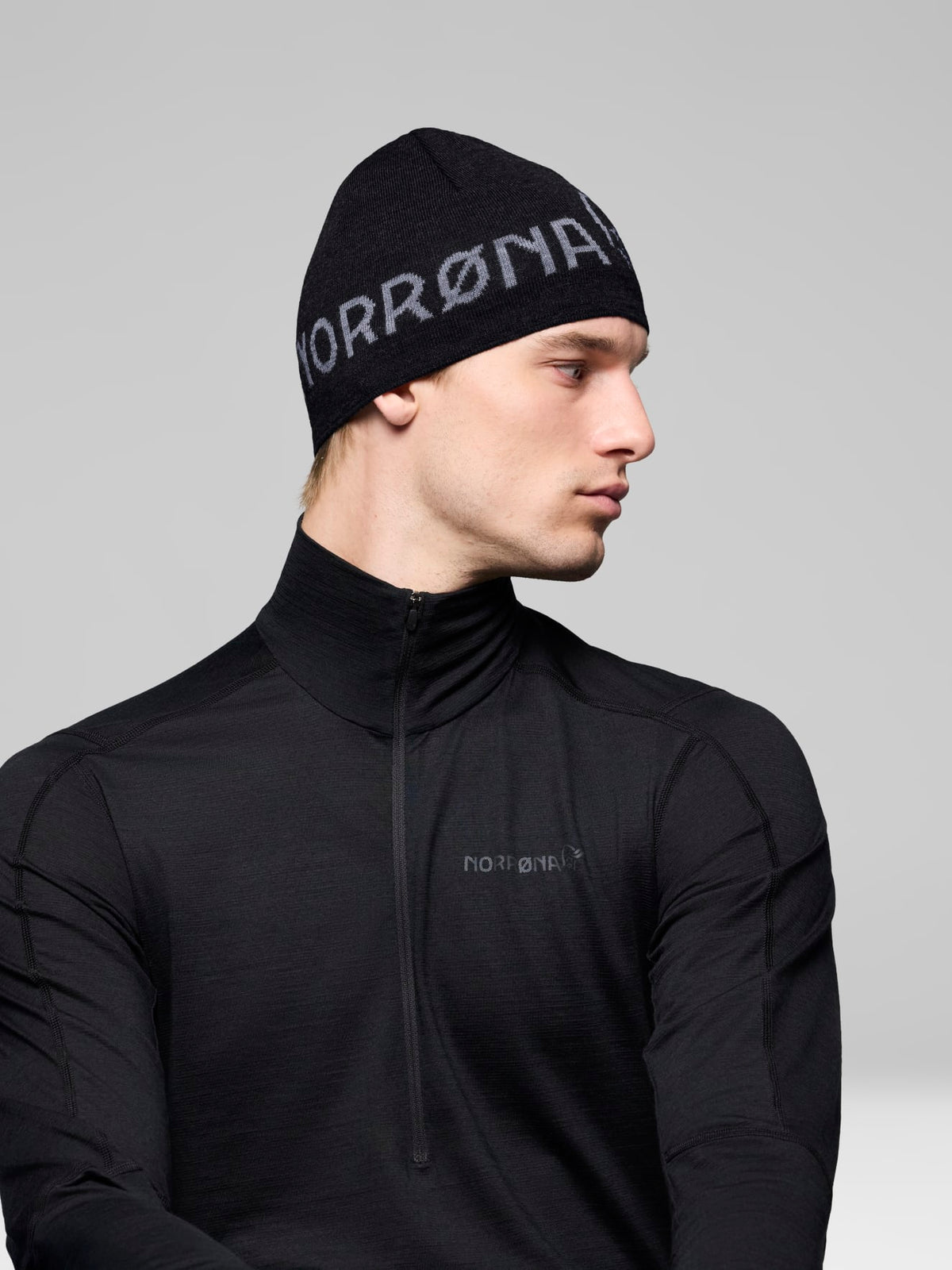 Tuque 29 light merinoUll logo
