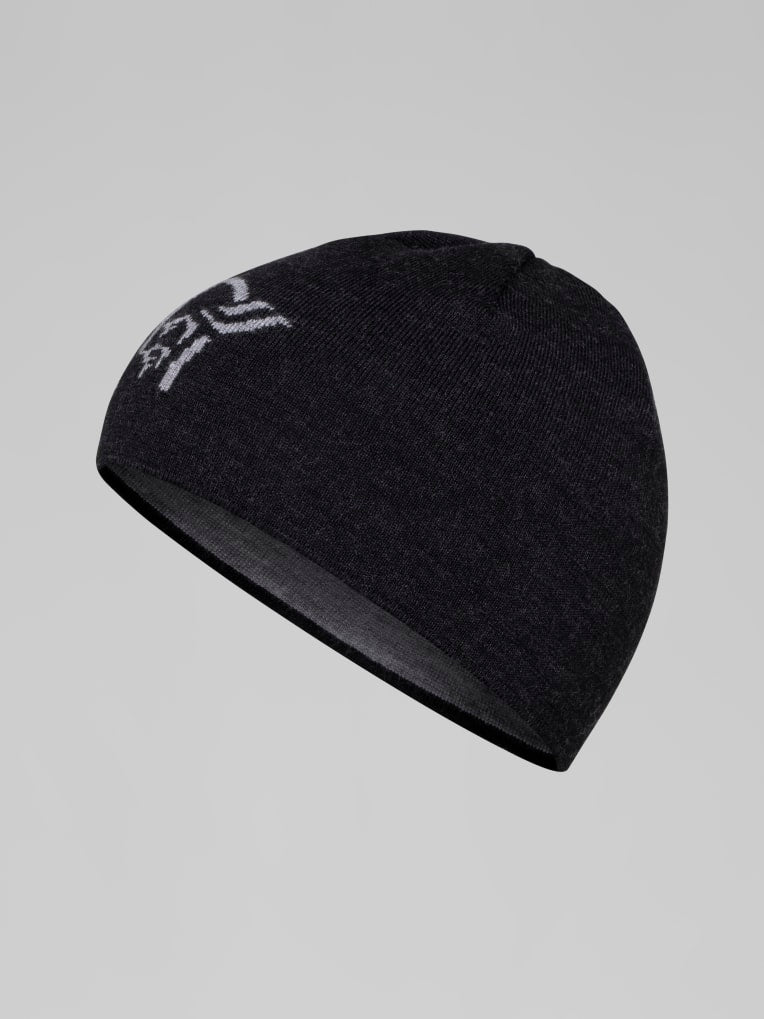 Beanie 29 in lightweight merino wool with logo