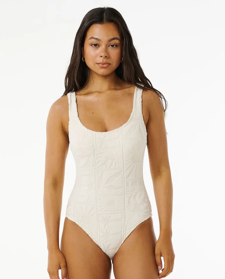 Santorini terry one piece