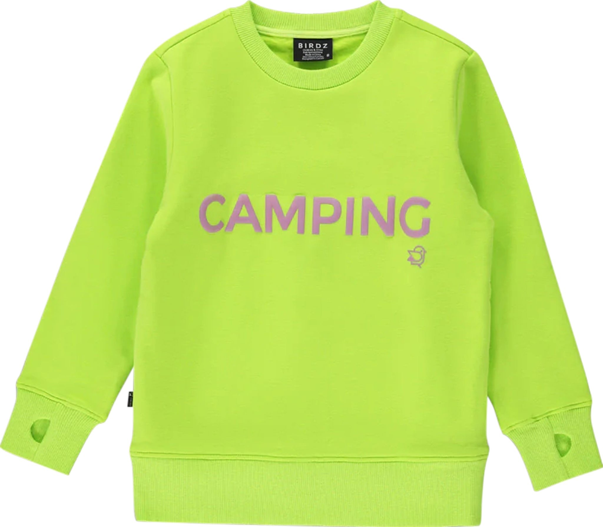 Camping sweatshirt kidz