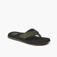 Reef Homme THE LAYBACK NOIR/OLIVE