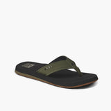 Reef Homme THE LAYBACK NOIR/OLIVE