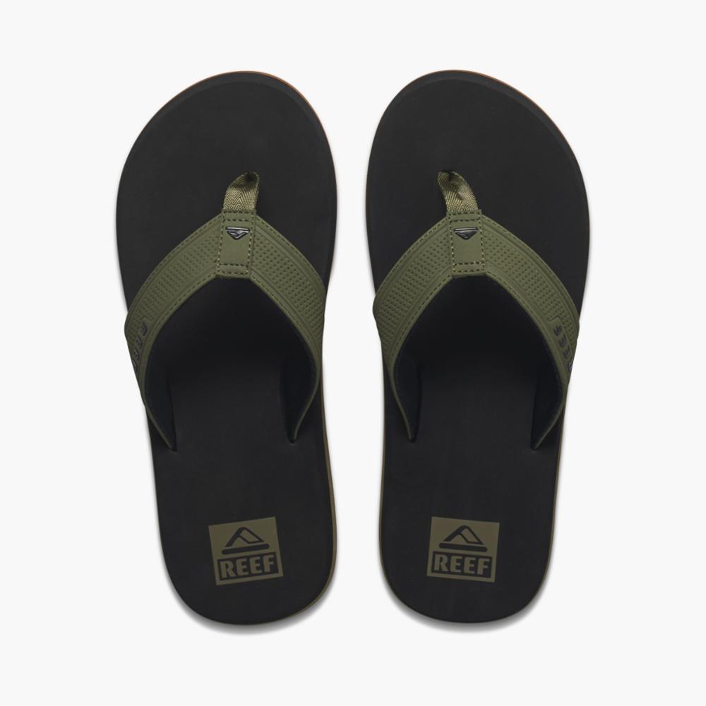 Reef Homme THE LAYBACK NOIR/OLIVE