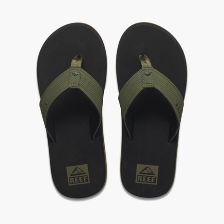 Reef Homme THE LAYBACK NOIR/OLIVE