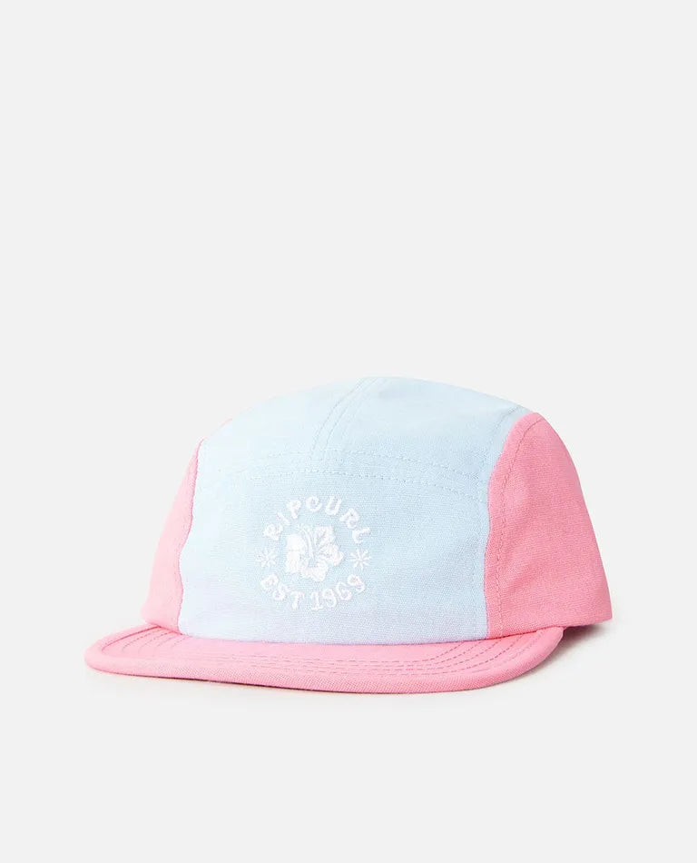 Hibiscus heat dad cap girl