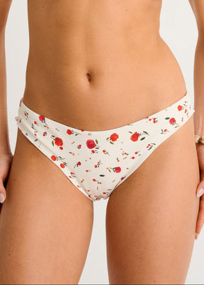 Culotte à volants en tricot côtelé