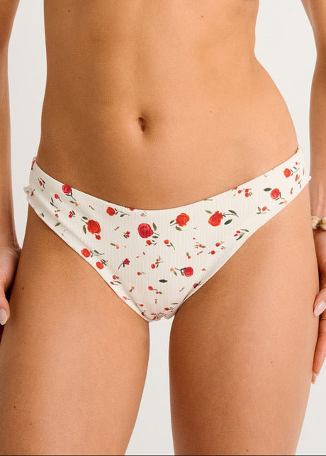 Culotte à volants en tricot côtelé
