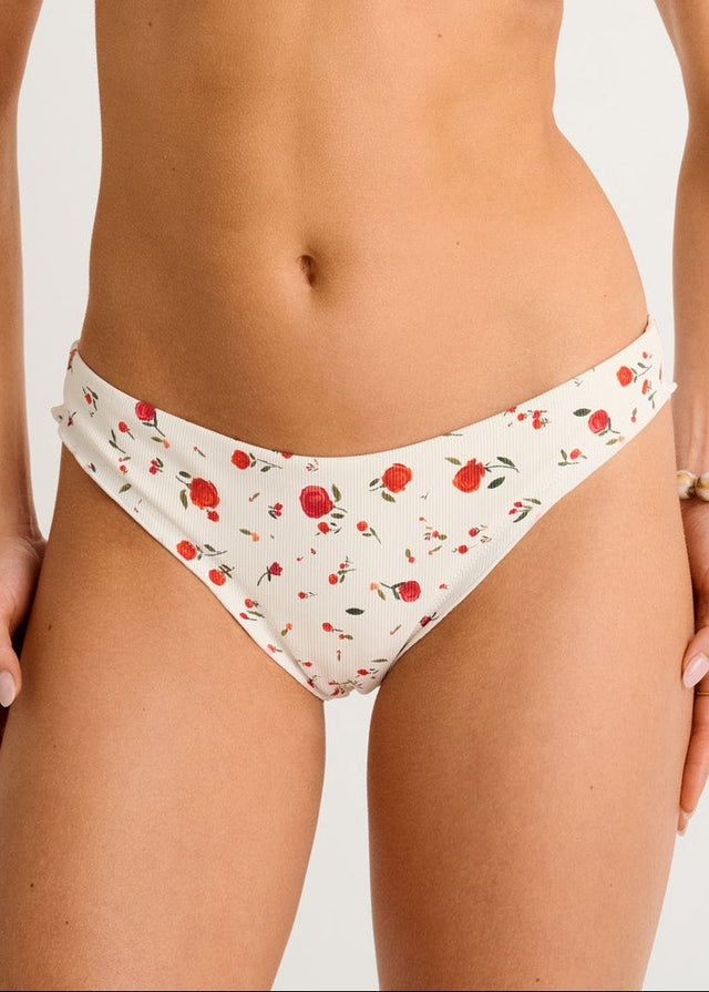 Culotte à volants en tricot côtelé