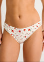 Culotte à volants en tricot côtelé