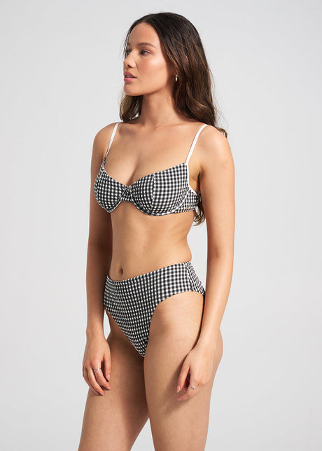 Haut de bikini Capri texturé à armatures