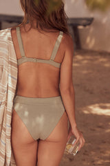 Retro wide band stockings