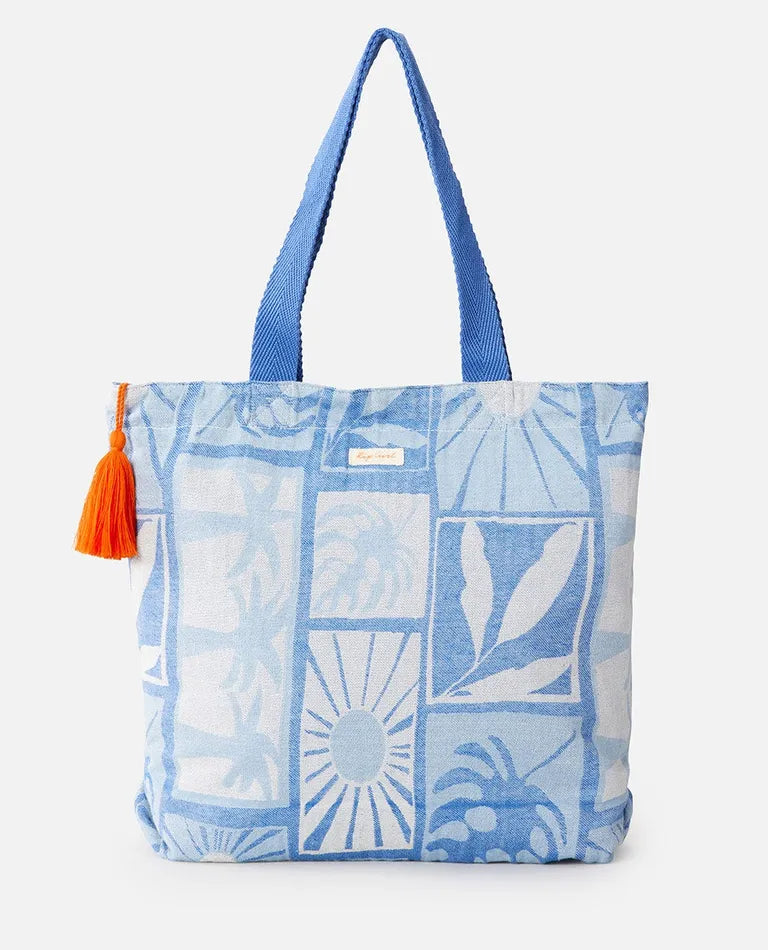 Santorini jacquard 27l tote