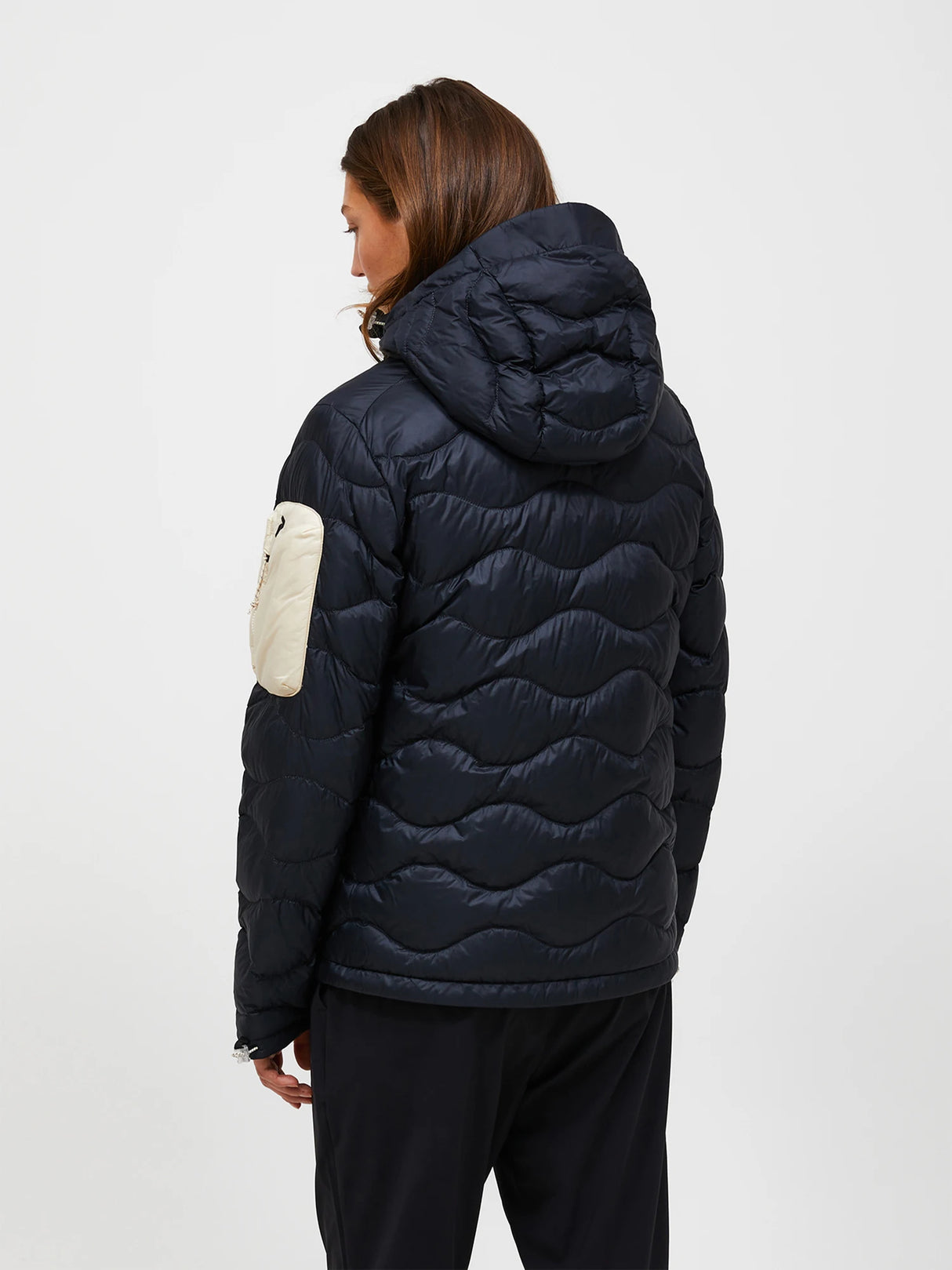 Veste à capuche en duvet Helium Utility pour femme