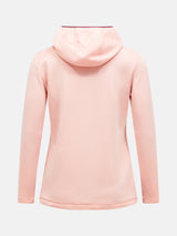 W trail Polartec® Power Grid™ zip hood