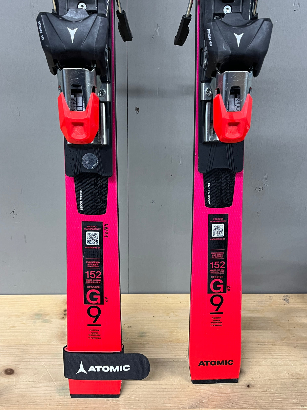 Redster G9 FIS Revoshock J-RP 152 Demo + Icon 10