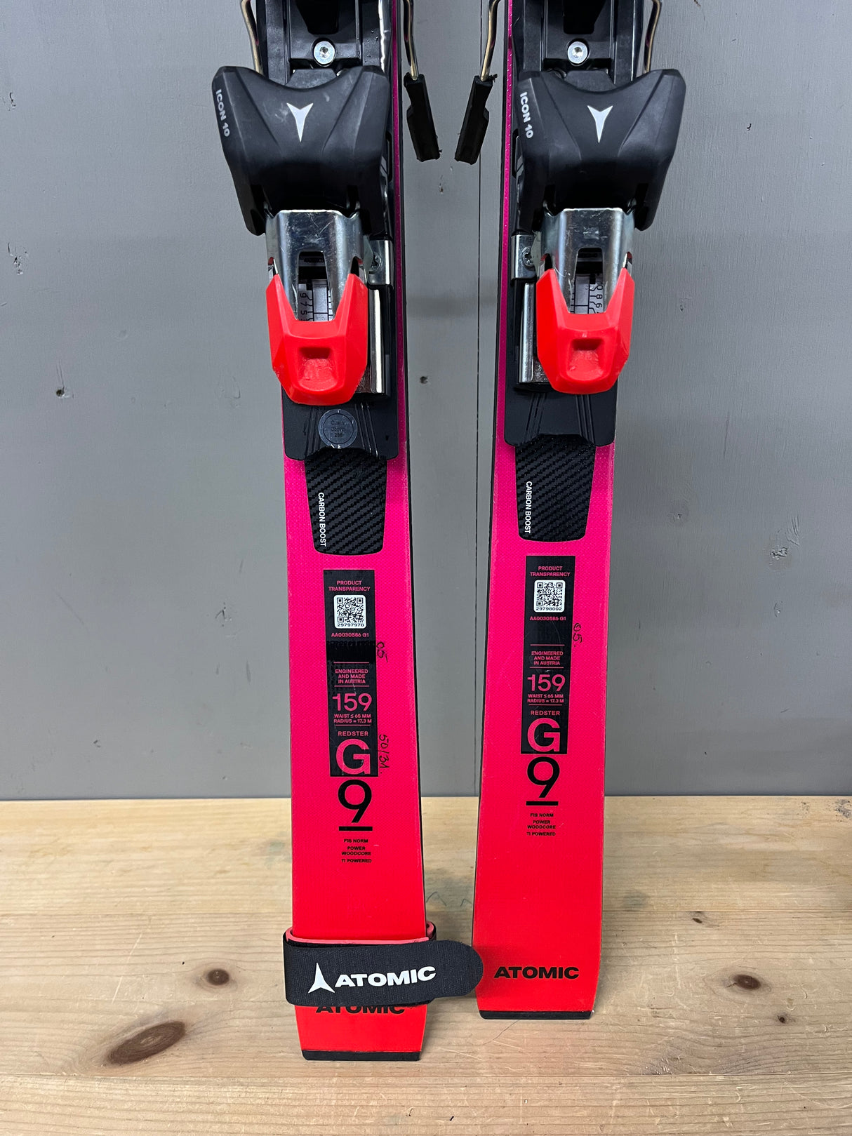 Redster G9 FIS Revoshock J-RP 159 Demo + Icon 10